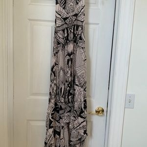 Free People hi-low abstract dress